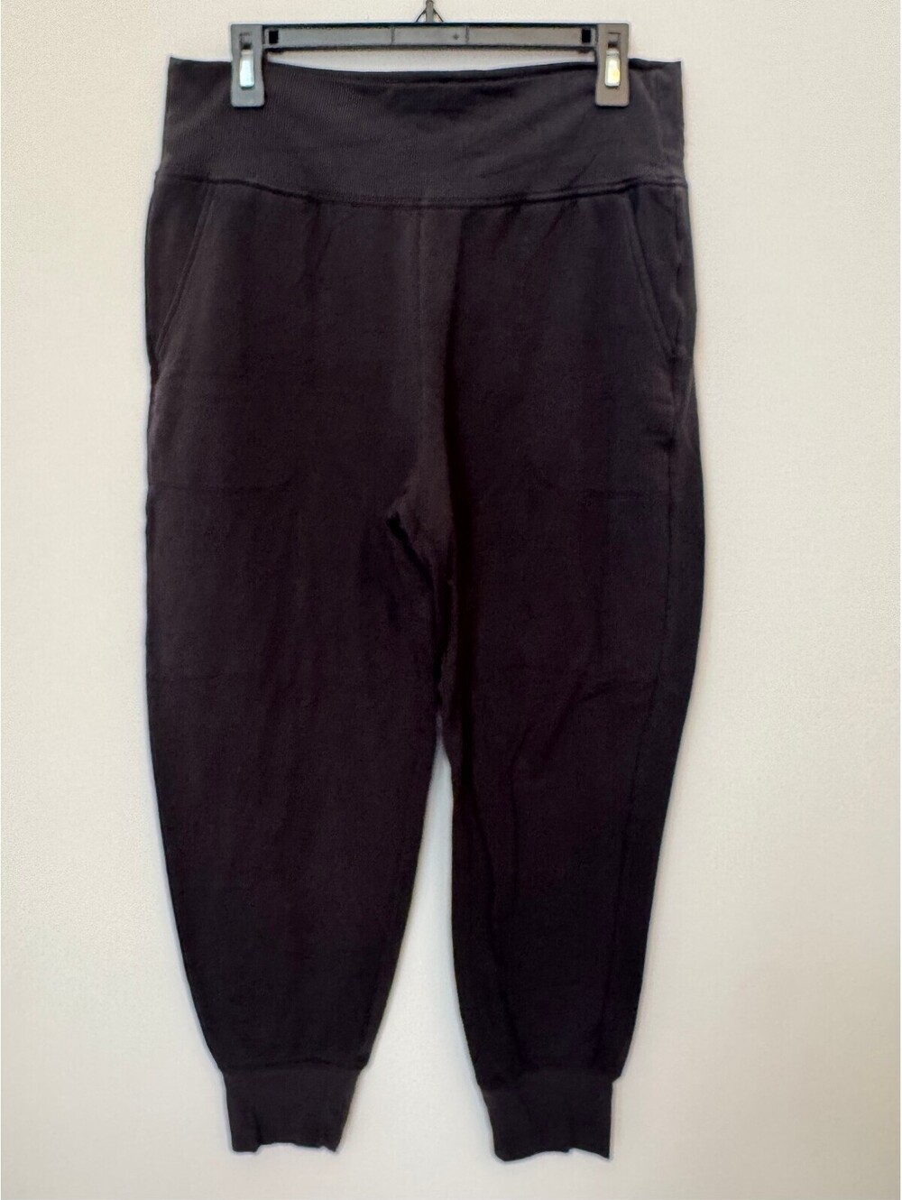 Athleta black jogger sweatpants size L